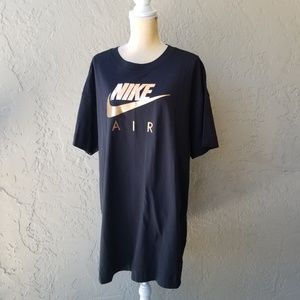 black and gold nike dress